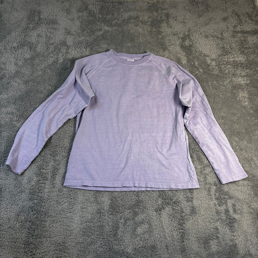 Zara Kids Boys Purple Raglan Long Sleeve T-Shirt Size 13-14 164cm